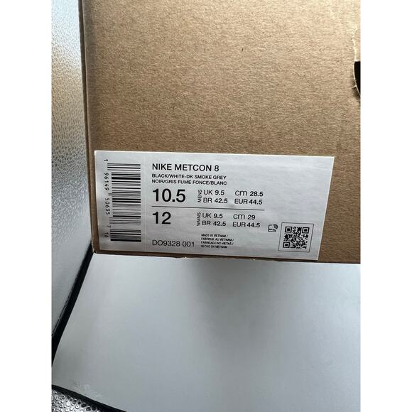 Nike Metcon 8 “Dark Smoke Grey” size 10.5 men’s - Picture 7 of 7